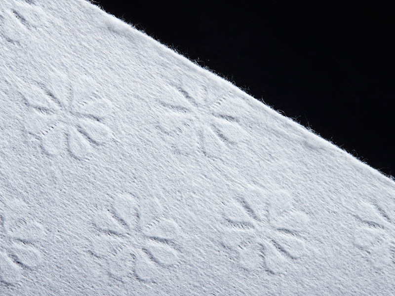 Spunlace de flor de poliéster HK para revestimento